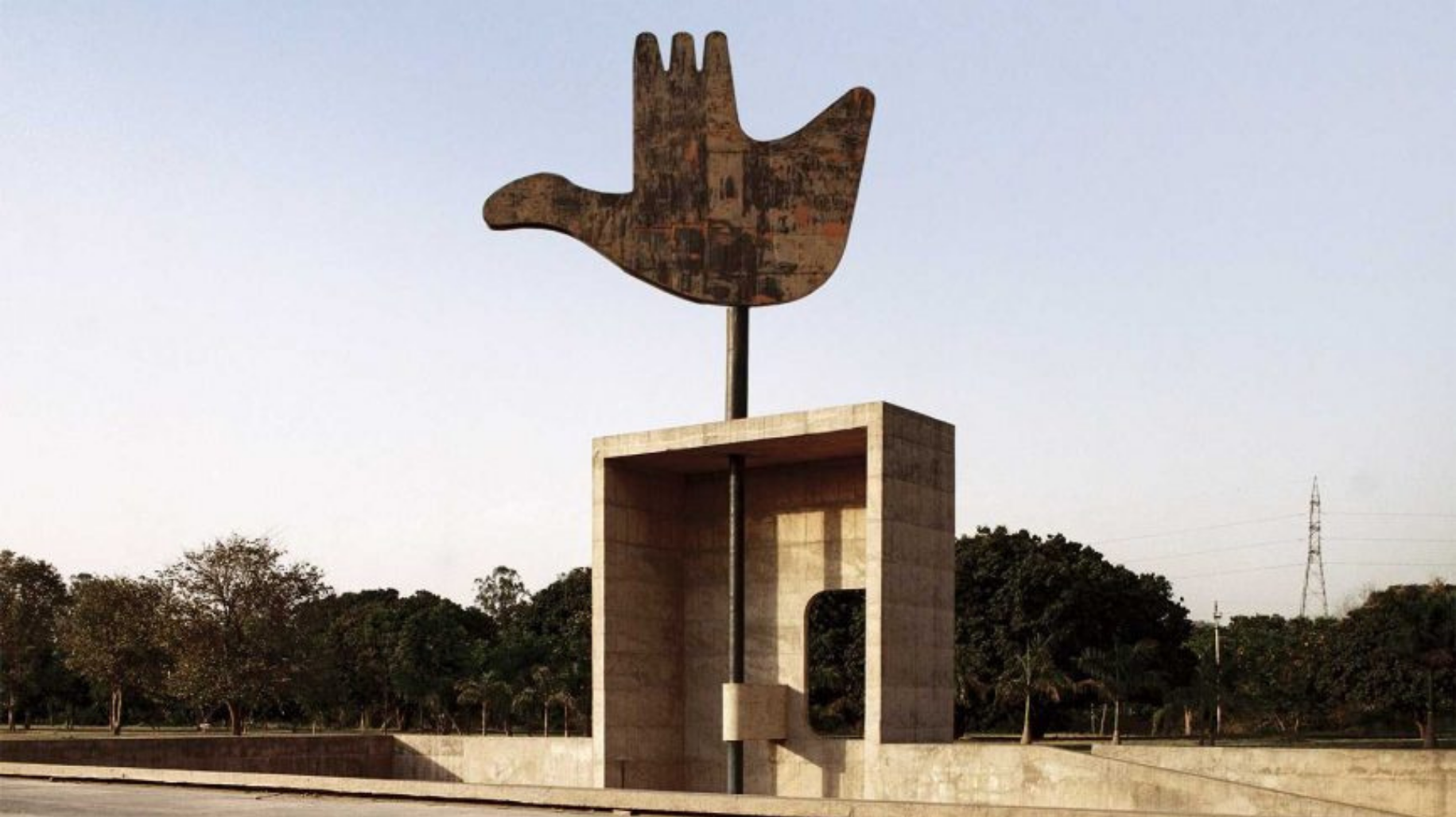 Capitol Complex & Open Hand Monument