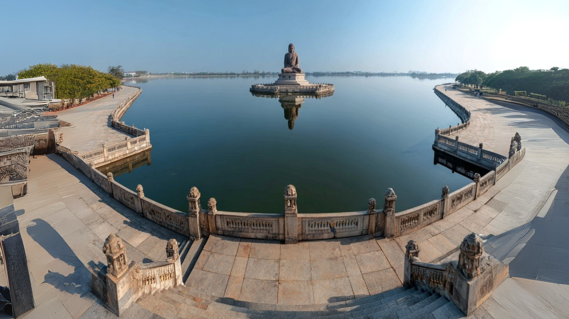 Hussain Sagar Lake & Tank Bund